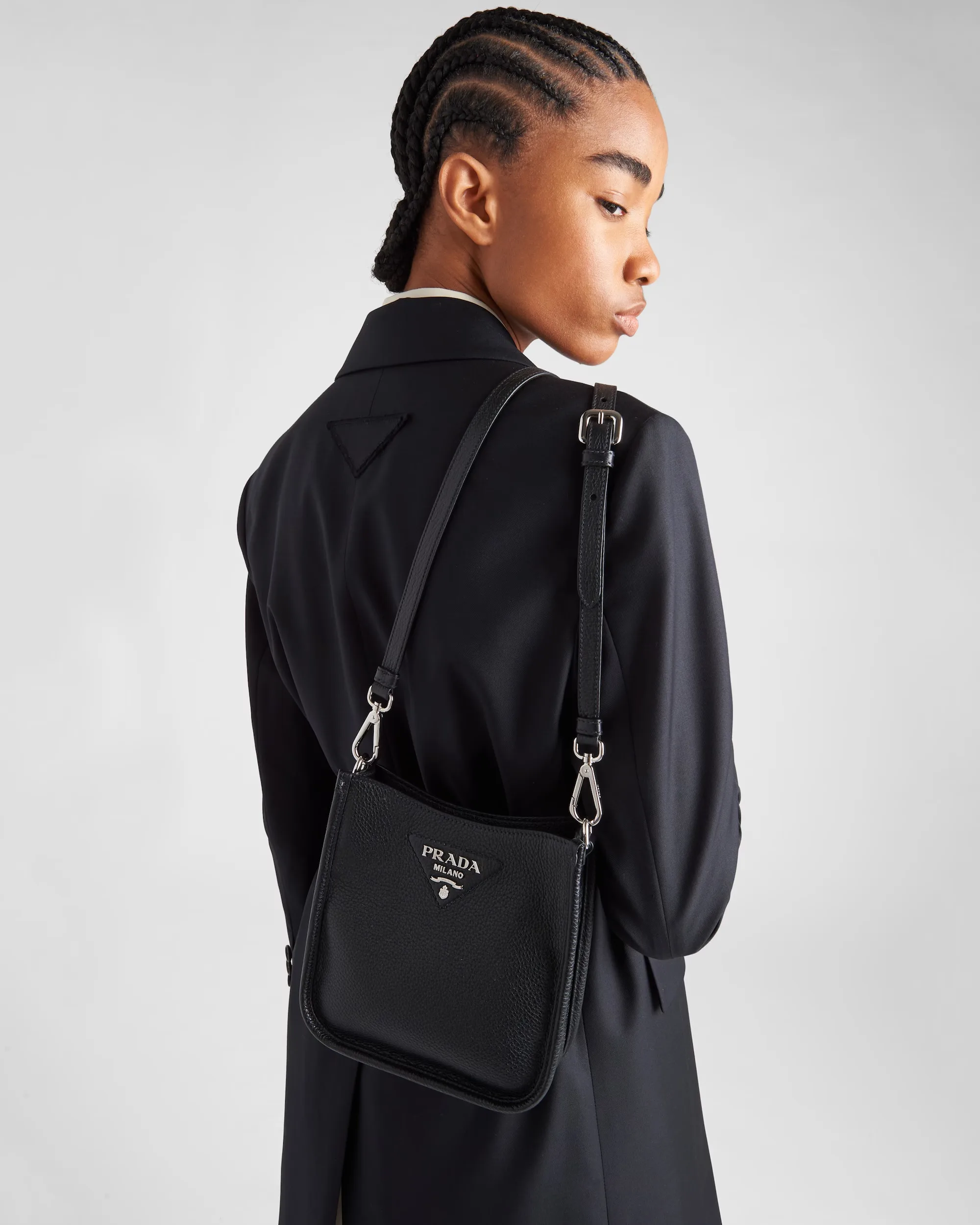 Mini Shoulder Bag Black 1BH191_2DKV_F0002_V_3OO - Image 6
