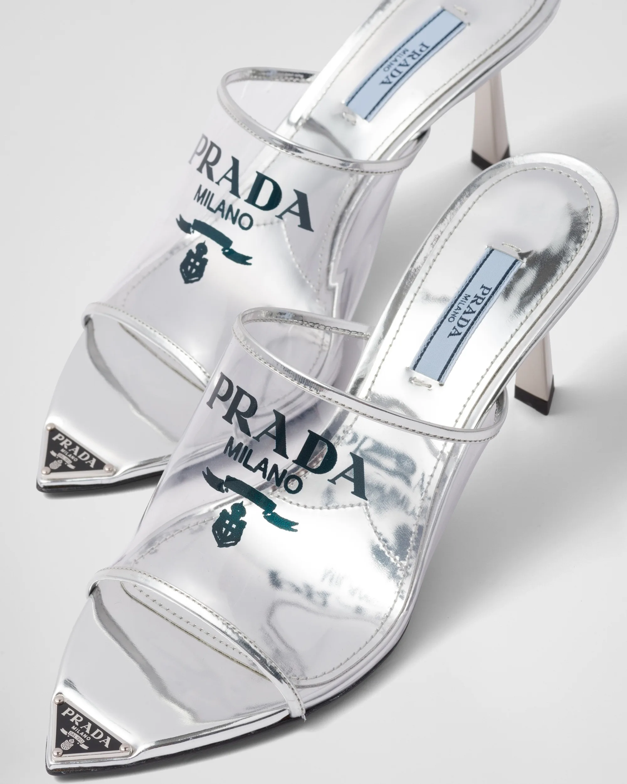 Logo-print Plexiglas High-Heel Slides 1XX635_3LK3_F0118_F_075 - Image 4