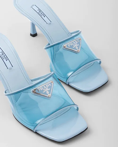 Plexiglas And Patent Sandals Light Blue 1XX644_3N09_F0076_F_065 - Image 3