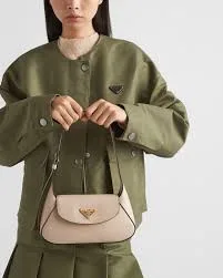 Alternative view of Prada Small Shoulder Bag Beige 9,/