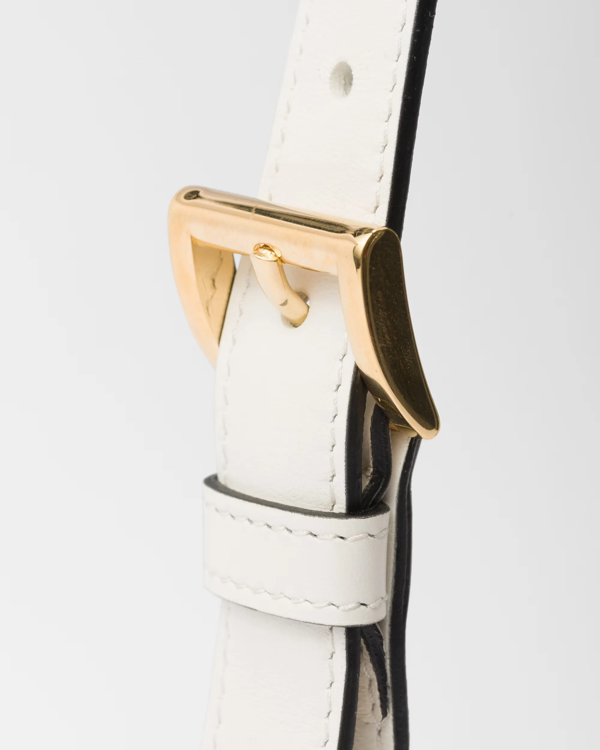 Prada Small Shoulder Bag White 9,/ - Image 5