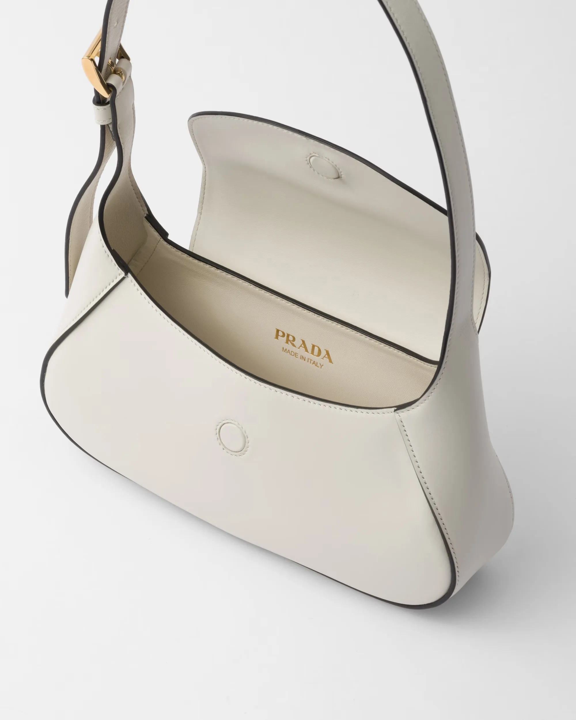 Prada Small Shoulder Bag White 9,/ - Image 4