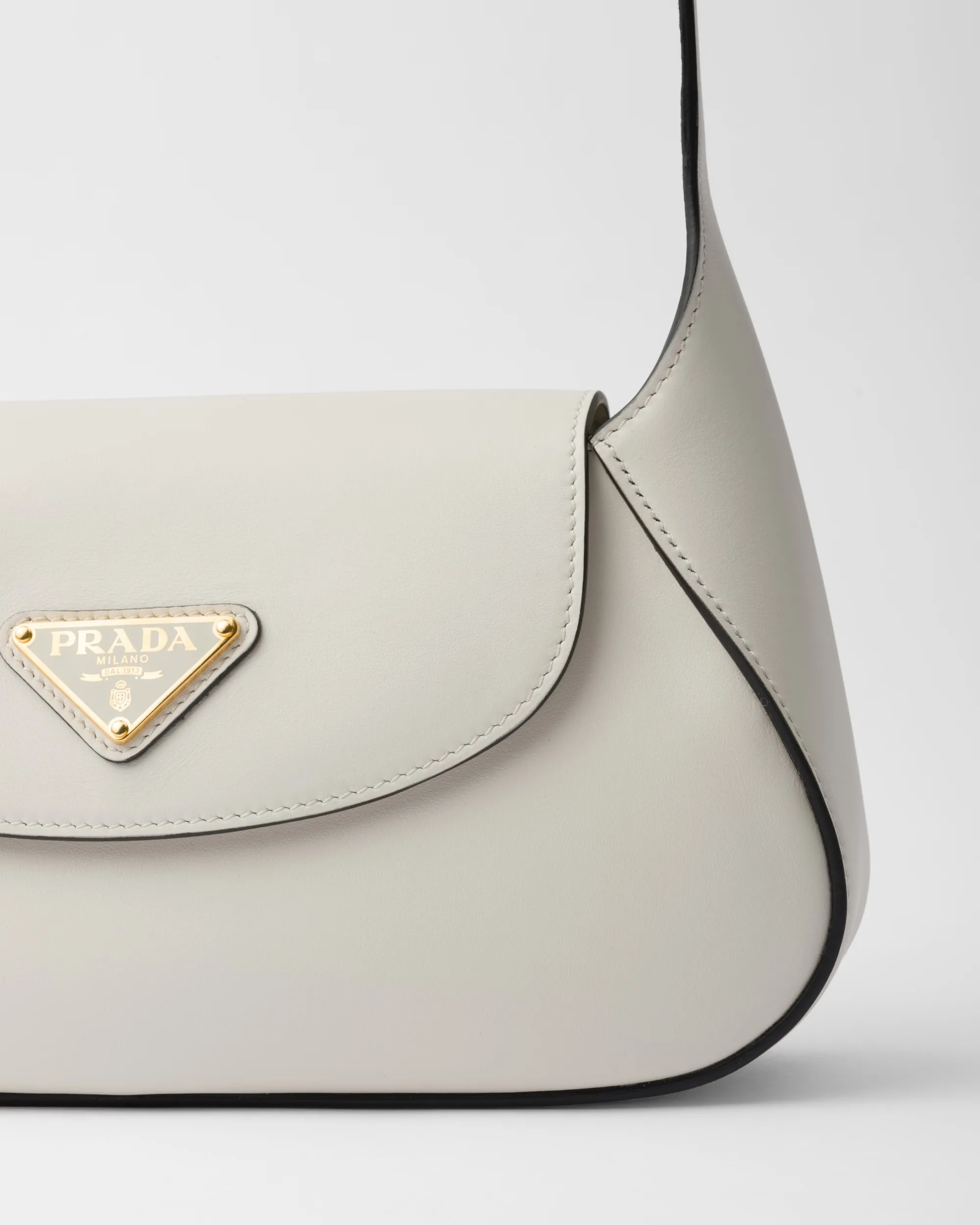 Prada Small Shoulder Bag White 9,/ - Image 3