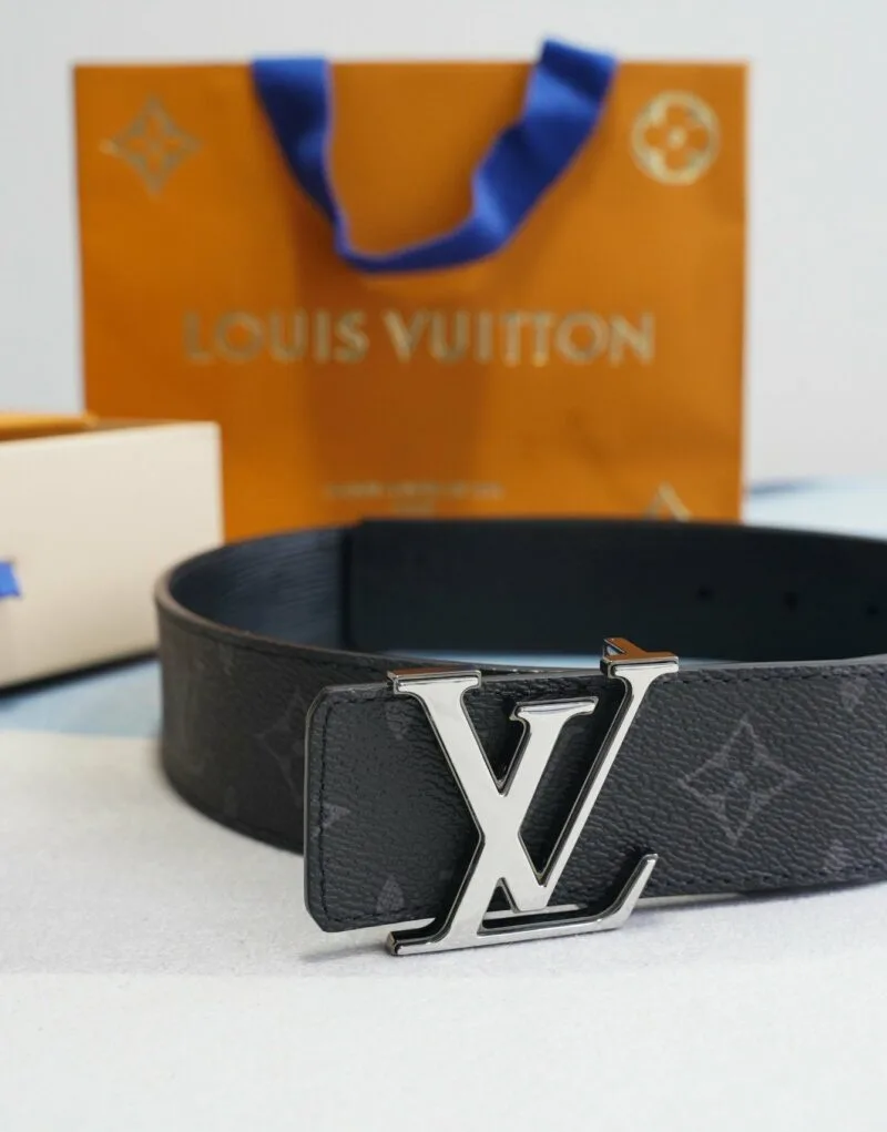 Alternative view of Louis Vuitton Monogram Canvas Belt Black
