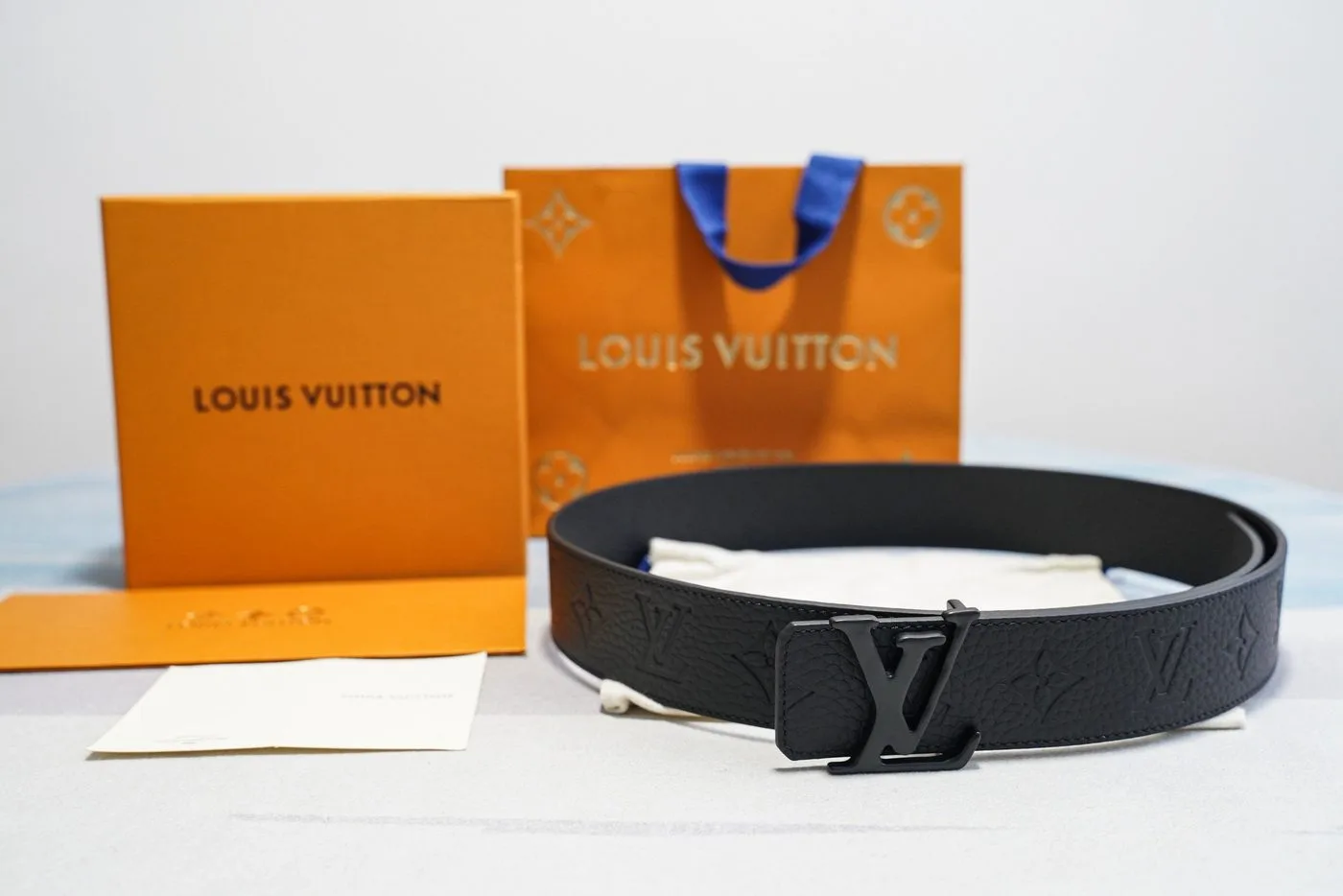 Alternative view of Louis Vuitton LV Initiales Belt Black