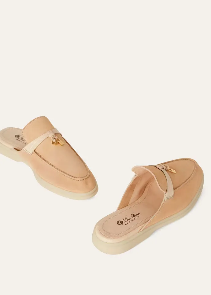 Loro Piana Nautical Charms Walk Babouche Loafers Lemon Meringue - FAM5312 20D2 - Image 6