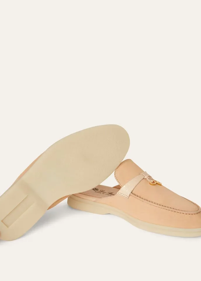 Loro Piana Nautical Charms Walk Babouche Loafers Lemon Meringue - FAM5312 20D2 - Image 5