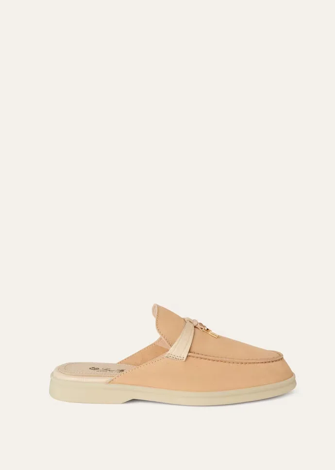 Alternative view of Loro Piana Nautical Charms Walk Babouche Loafers Lemon Meringue - FAM5312 20D2
