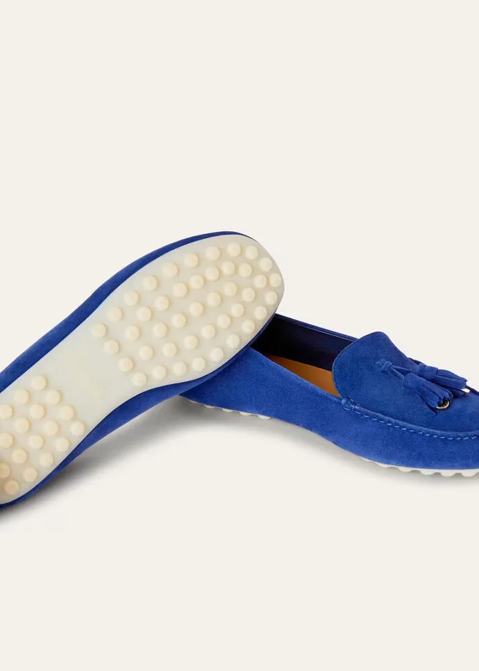 Loro Piana Dot Sole Walk Loafers Blue Fluorite - FAN0109 W13O - Image 5