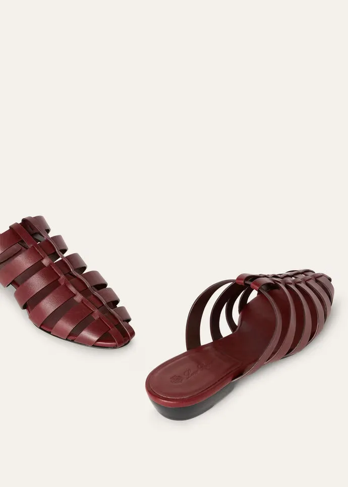 Loro Piana Kaede Sandals Azuki Beans - FAN8978 Q07N - Image 7