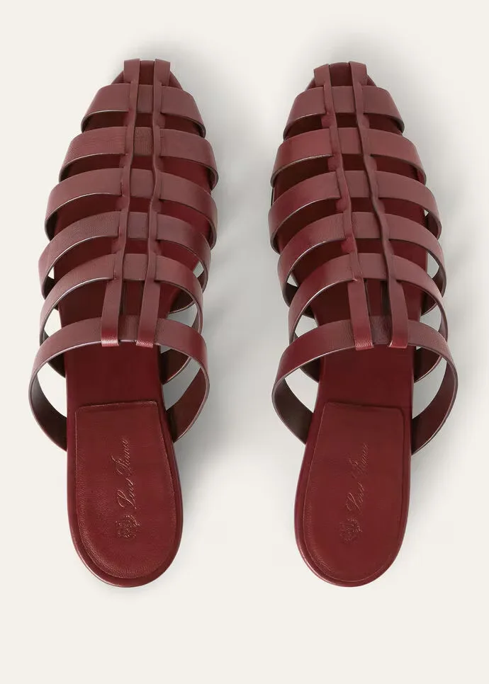Loro Piana Kaede Sandals Azuki Beans - FAN8978 Q07N - Image 6