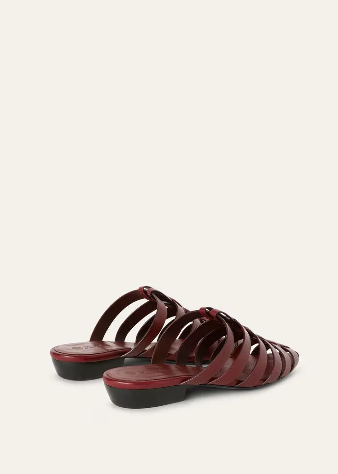 Loro Piana Kaede Sandals Azuki Beans - FAN8978 Q07N - Image 4