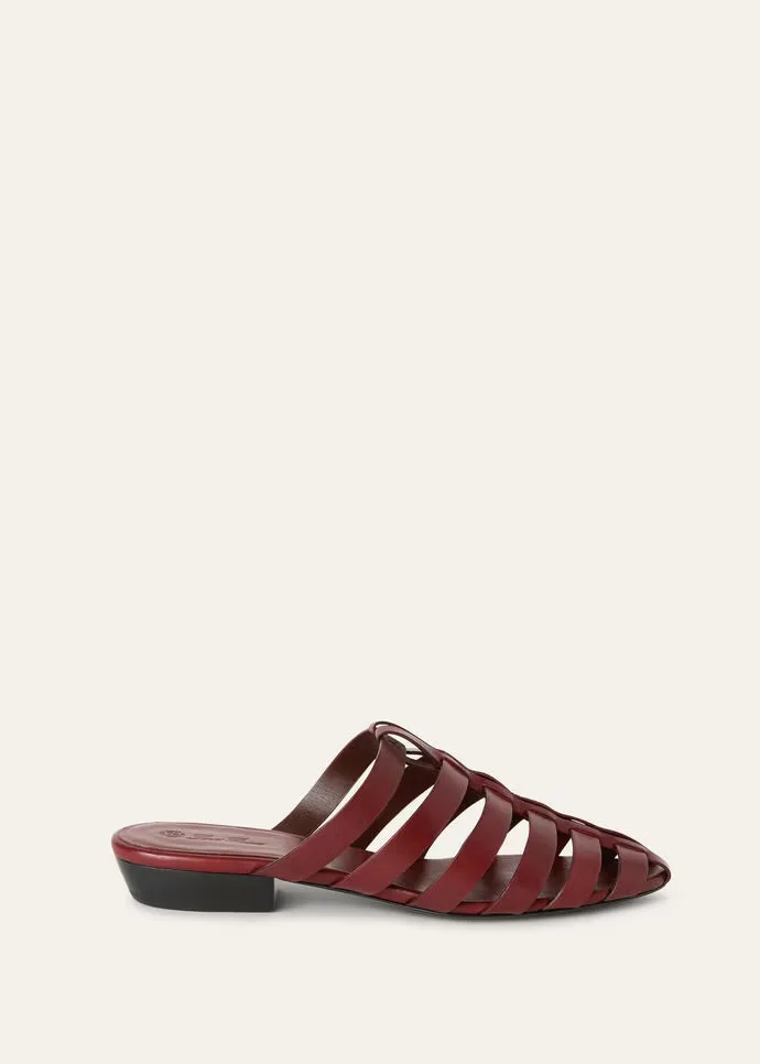 Loro Piana Kaede Sandals Azuki Beans - FAN8978 Q07N - Image 3