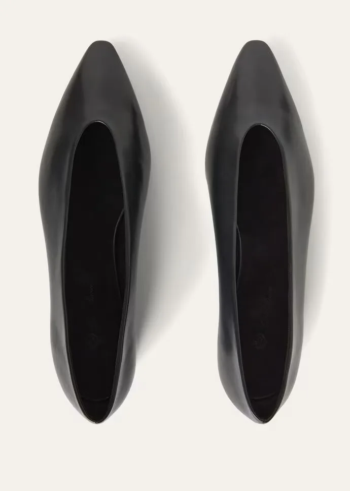 Loro Piana Rebecca Ballerinas Black - FAN3737 8000 - Image 6
